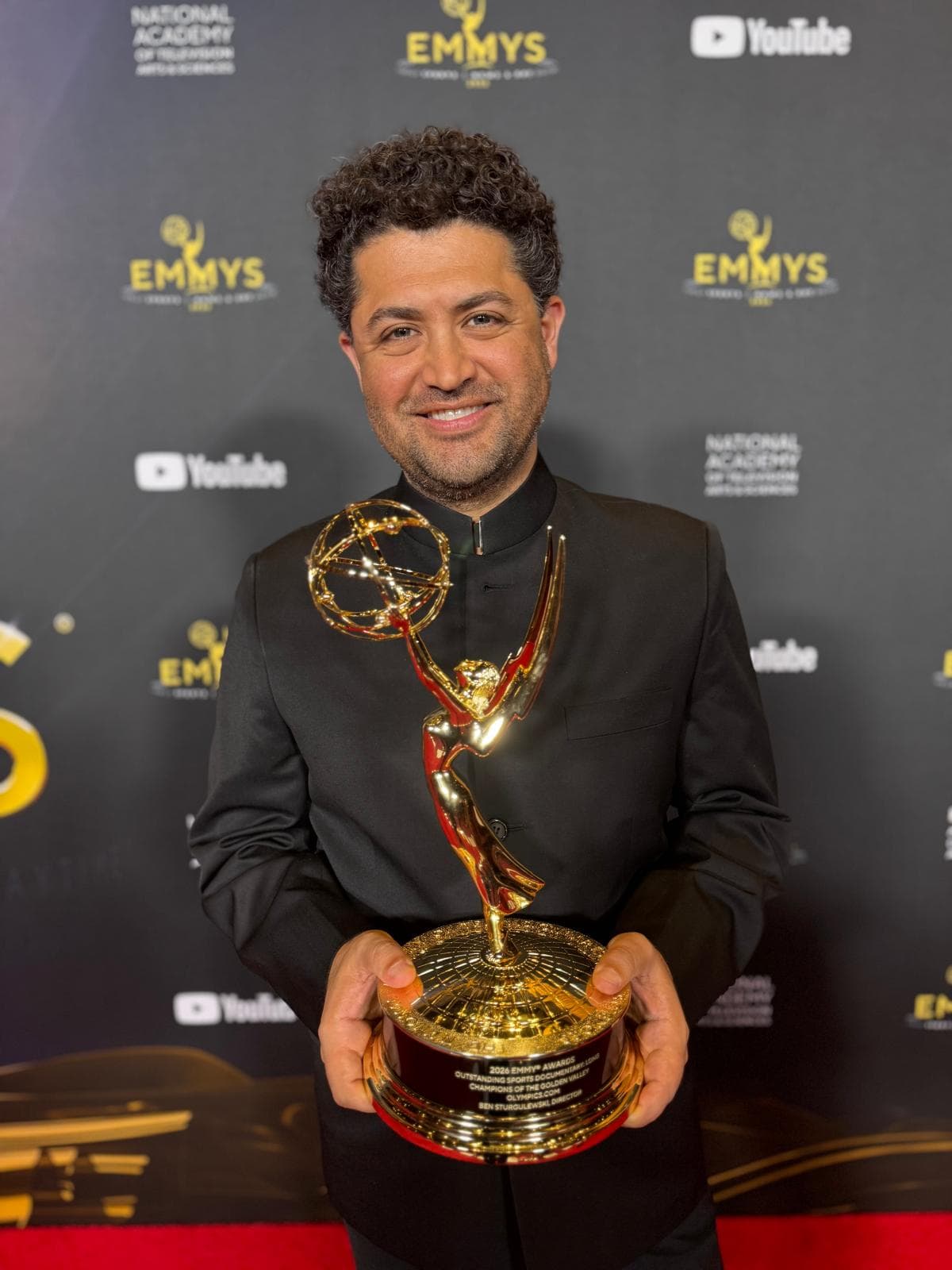 Baktash Ahadi at the Emmy Awards